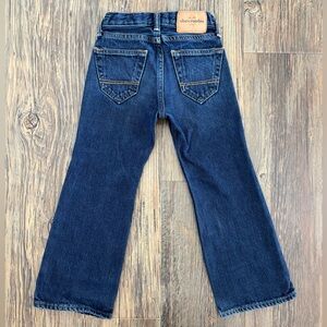 Abercrombie Kids Jeans Boys 5/6 Dark Wash Blue Denim